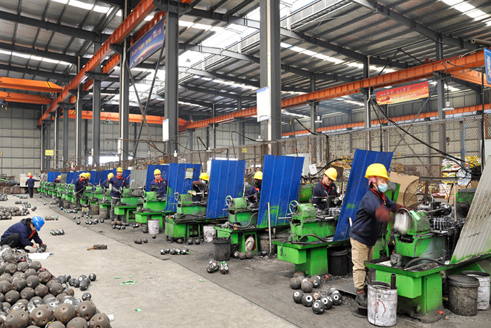 红河网架锥头车间